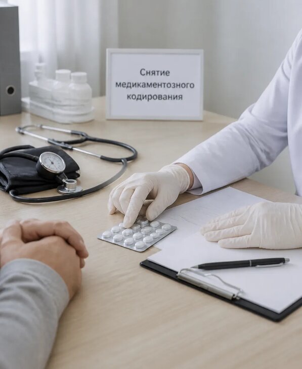 Снятие медикаментозного кодирования в Когалыме от 5169 р. | Медзона