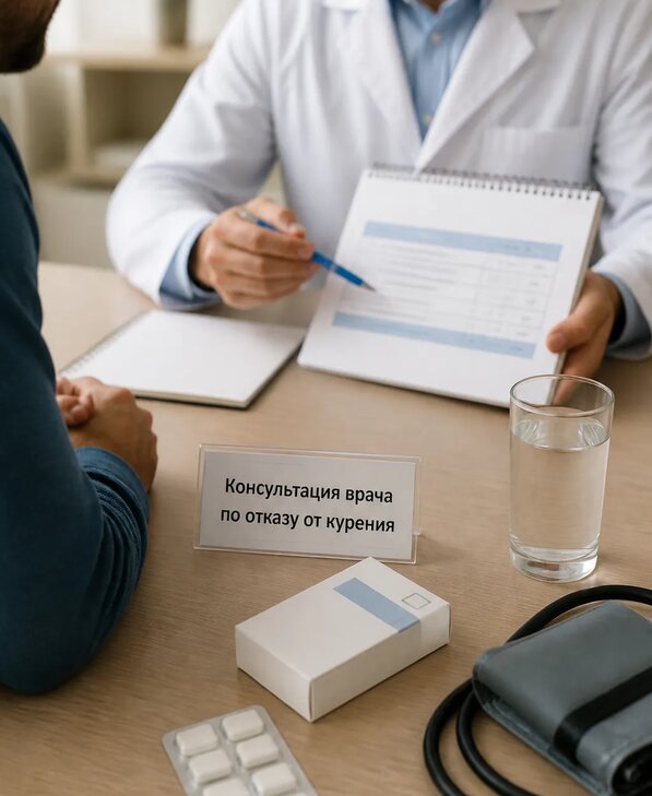 Консультация врача по отказу от курения для взрослых в Когалыме